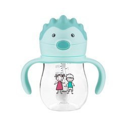 Akuku Bidon z obciążoną słomką 250 ml