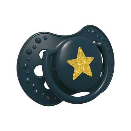 Lovi Smoczek uspokajający dynamiczny 6-18m 2 szt. Stardust zielony