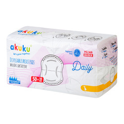 Akuku Wkładki laktacyjne Daily 60 szt.