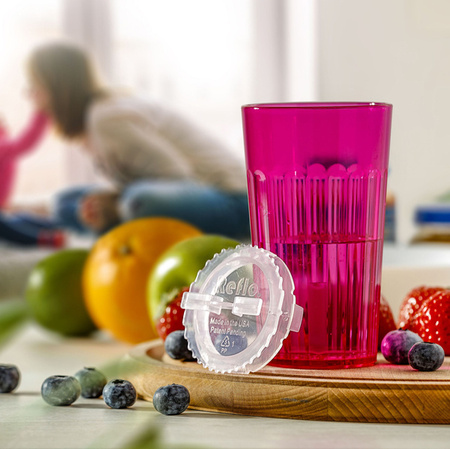 Reflo Smart Cup kubek treningowy do nauki picia różowy