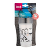 LOVI Kubek ze słomką ACTIVE 350 ml Salt&Pepper