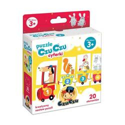 CzuCzu Puzzle CzuCzu Cyferki 3+