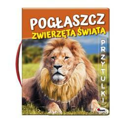 AWM Książeczka sensoryczna Pogłaszcz Zwierzęta świata Przytulki