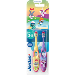 Jordan Szczoteczka do zębów Step 3-5 lat 2 szt.