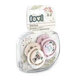 Lovi Smoczek uspokajający dynamiczny 0-2m Wild Soul 2 szt.