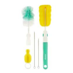 Akuku Zestaw szczotek do czyszczenia butelek, smoczków i słomek