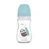 Canpol Butelka szeroka antykolkowa 240 ml PP EasyStart EXOTIC ANIMALS leniwiec