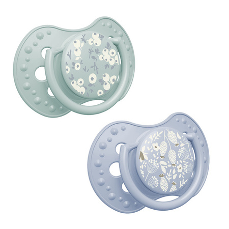 Lovi Smoczek uspokajający dynamiczny 3-6m 2 szt. Blossom 