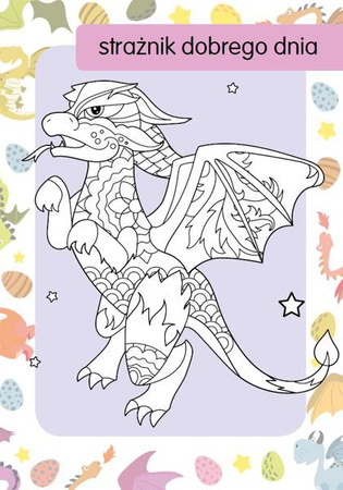 Wydawnictwo Skrzat Kolorowanka z tatuażami magiczne smoki