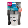 LOVI Kubek ze słomką JUNIOR 250 ml Salt&Pepper