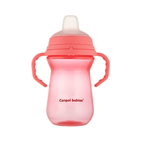 Canpol Kubek z silikonowym ustnikiem FirstCup 250ml