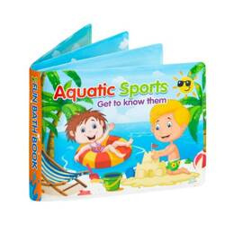 Bocioland Miękka książeczka edukacyjna Sporty wodne