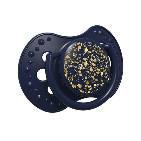 Lovi Smoczek uspokajający dynamiczny 3-6m 2 szt. Stardust niebieski