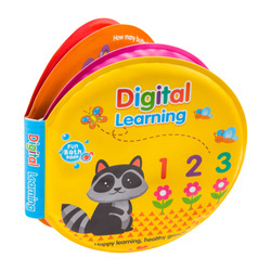 Bocioland Miękka książeczka edukacyjna z piszczkiem SZOP