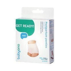 Babyono Majtki poporodowe wielorazowe 2 szt. rozmiar L