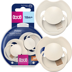 Smoczek silikonowy dynamiczny LOVI Prime 18m+ 2 szt.
