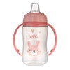  Canpol Kubek treningowy z miękkim ustnikiem 320ml CUTE ANIMALS 