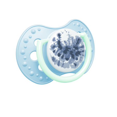 Lovi Smoczek uspokajający dynamiczny 0-3m 2 szt. Tie Dye