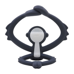 Mombella Gryzak silikonowy zabawka Małpka szara