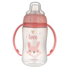  Canpol Kubek treningowy z miękkim ustnikiem 320ml CUTE ANIMALS 
