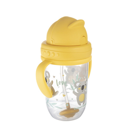 Canpol Kubek niekapek z rurką i odważnikiem 270ml EXOTIC ANIMALS
