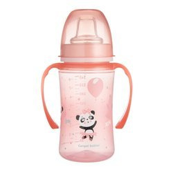 Canpol Kubek treningowy 240ml Exotic Animals różowy