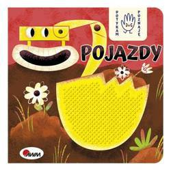 AWM Dotykam, poznaję Pojazdy Książeczka sensoryczna