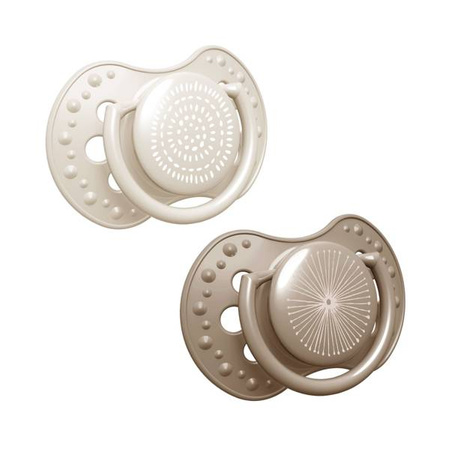 Lovi Smoczek uspokajający dynamiczny 0-3m Harmony 2 szt.