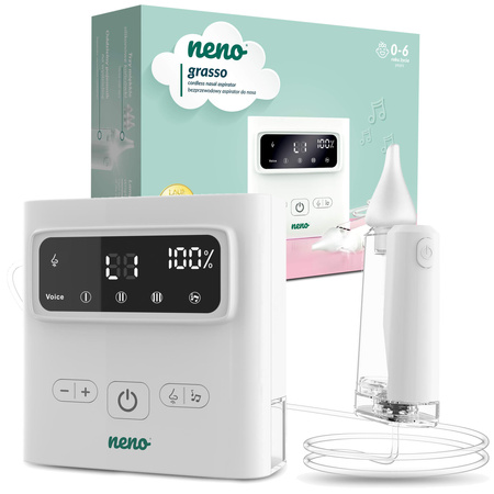 Neno Grasso – bezprzewodowy elektroniczny aspirator do udrażniania nosa u dzieci