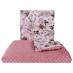 123Baby Pościel minky 2-elementowa kołderka i poduszka 100x75/35x30 cm