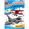 Wydawnictwo Skrzat Kolorowanka z tatuażami samoloty