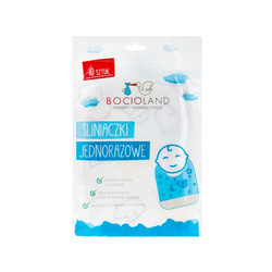 Bocioland Zestaw śliniaków jednorazowych 10 szt.