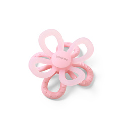 Babyono Gryzak silikonowy FLOWER różowy