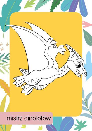 Wydawnictwo Skrzat Kolorowanka z tatuażami Małe dinozaury