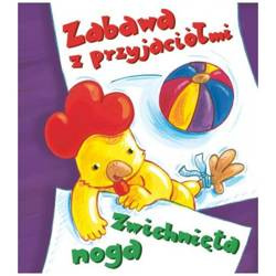 Wydawnictwo Skrzat Książeczka Zabawa z przyjaciółmi. Zwichnięta noga Dorota Krassowska