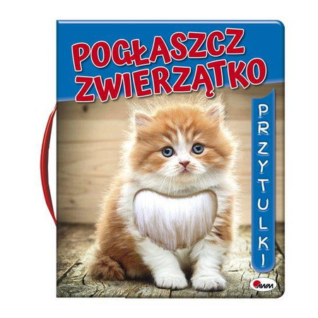 AWM Książeczka sensoryczna Pogłaszcz zwierzątko Przytulki