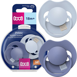 Smoczek silikonowy dynamiczny LOVI Prime 18m+ 2 szt.