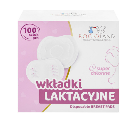 Bocioland Wkładki laktacyjne 100 szt.