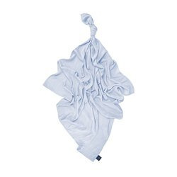 BOCIOLAND Pieluszka bambusowa 75x75 cm chmurki niebieskie