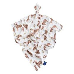 BOCIOLAND Pieluszka bambusowa 75x75 cm zebra