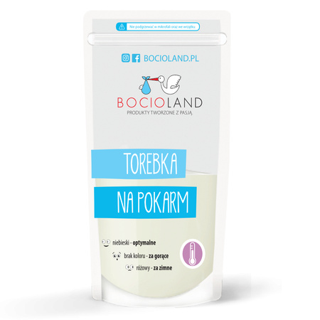 Bocioland  Woreczki do przechowywania pokarmu 50 szt. 