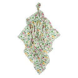 BOCIOLAND Pieluszka bambusowa 75x75 cm kwiaty