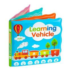 Bocioland Miękka książeczka edukacyjna z piszczkiem Lokomotywa ABC