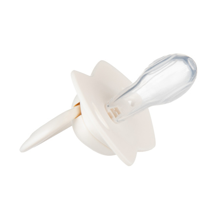 Canpol babies Smoczek silikonowy Light touch 0-6m symetryczny GOOSE 2 szt.