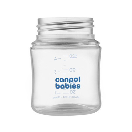 Canpol babies Zestaw butelek do przechowywania pokarmu 3x120ml