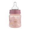 Canpol babies Butelka szeroka antykolkowa 120ml GOLD różowa