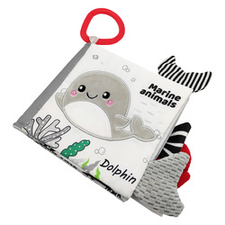 Akuku Książeczka sensoryczna zwierzęta morskie