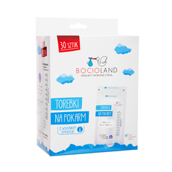 Boioland Woreczki do przechowywania pokarmu - 30szt.