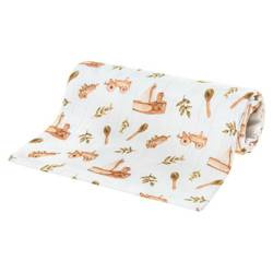 BOCIOLAND Pieluszka bambusowa 30x30 cm zabawki