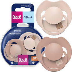 Smoczek silikonowy dynamiczny LOVI Prime 18m+ 2 szt.